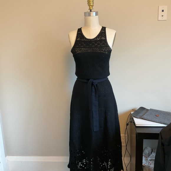 Maje Dresses & Skirts - Maje divided light denim